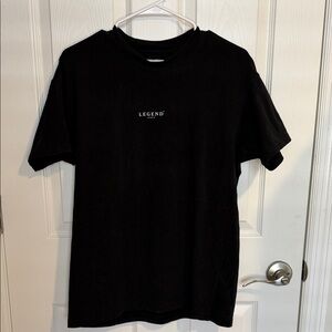 Black Short Sleeve Men's Tee